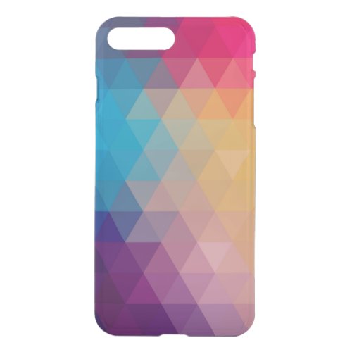 Modern Colorful Polygonal Pattern iPhone 8 Plus7 Plus Case