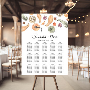 Modern Colorful Pumpkin Autumn Foam Board