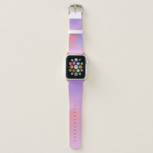 Modern Colorful rainbow Gradient galaxy Ocean girl Apple Watch Band