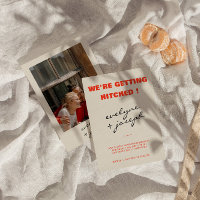 Modern Colorful Retro Fun Funky Unique Wedding