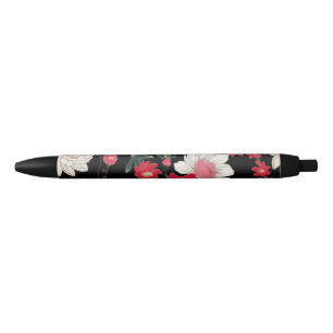 Modern Colorful Sakura Flower Japan Birthday party Pen