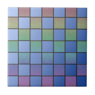 Modern Colorful Square Pattern Tiles