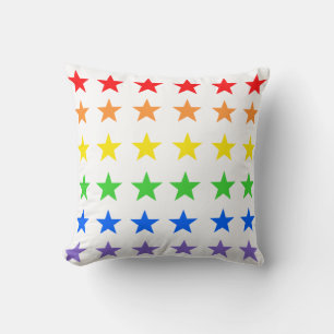 Modern Colorful Starry Pattern Throw Pillow