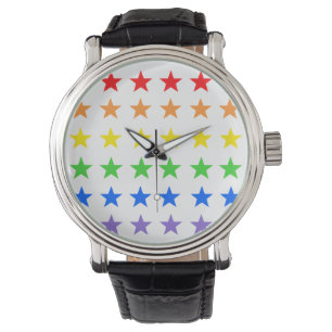 Modern Colorful Starry Pattern Watch