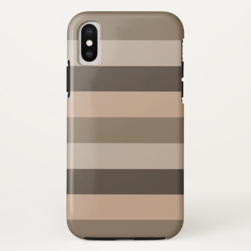 modern colorful striped pattern iPhone x case