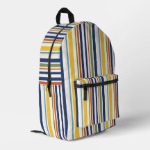 Modern Colorful Vertical Stripe Pattern