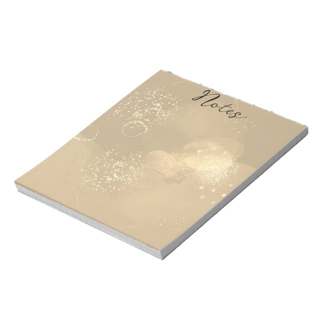 Modern Colorful Wall Art Notepad (Rotated)