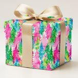 Modern Colorful Watercolor Preppy Christmas Trees Wrapping Paper<br><div class="desc">Modern Colorful Watercolor Preppy Christmas Trees Pattern Wrapping Paper Gift Wrap features a moden Christmas pattern of colorful Christmas trees in colorful pink,  green and blue. Perfect for gift wrapping Christmas and holiday gifts. Created by Evco Studio www.zazzle.com/store/evcostudio</div>