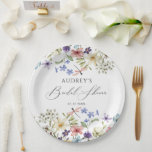 Modern Colorful Wildflower Floral Bridal Shower Paper Plates<br><div class="desc">Introducing our Modern Colorful Wildflower Floral Bridal Shower Invitation, a vibrant and stylish way to celebrate the bride-to-be. Adorned with a beautiful array of colorful wildflowers, this invitation brings a touch of contemporary charm to your bridal shower. With its fresh and lively design, it promises a celebration filled with joy,...</div>
