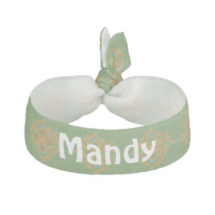 Modern Colorful Yoga Mandala Elastic Hair Tie