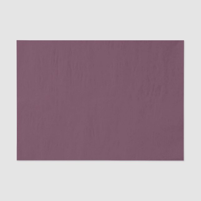 Modern Colors Dark Berry Purple Tissue Paper (Front)