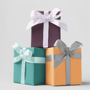 Modern Colors - Set 2 Wrapping Paper Sheets