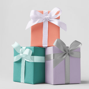 Modern Colors - Set 3 Wrapping Paper Sheets