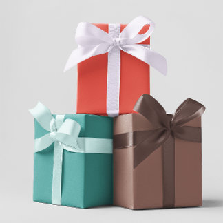 Modern Colors - Set 5 Wrapping Paper Sheets