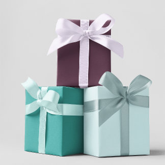 Modern Colors - Set 6 Wrapping Paper Sheets