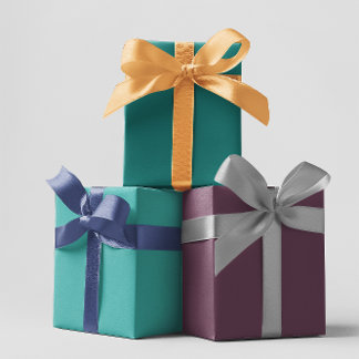 Modern Colors - Set 8 Wrapping Paper Sheets