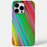 Modern colourful striped Case-Mate iPhone 14 pro max case
