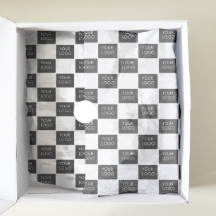 Modern Company Business Logo Promo Packaging Tissue Paper