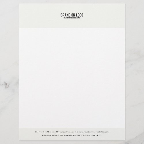 Modern Company Business Logo Template Letterhead