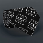 Modern Company Custom Logo Pattern Professional Neck Tie<br><div class="desc">Make a lasting impression with this custom business tie featuring your company logo in a stylish repeating pattern. Designed for modern professionals, this personalized necktie is perfect for corporate teams, small businesses, events, trade shows, or branded staff uniforms. The clean, minimalist design adds a professional touch while promoting your brand...</div>