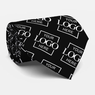Modern Company Custom Logo Pattern Professional Neck Tie
