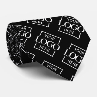 Modern Company Custom Logo Pattern Professional Neck Tie