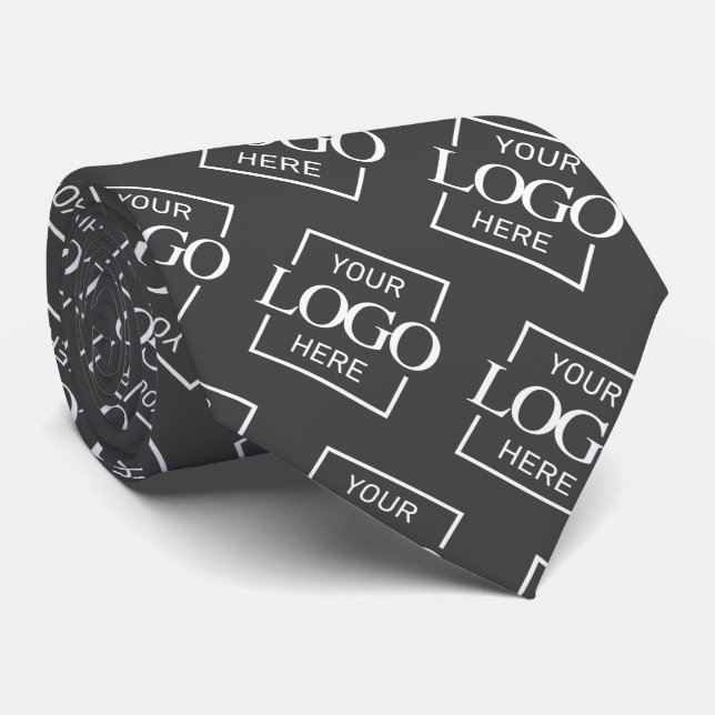 Modern Company Custom Logo Pattern Professional Neck Tie