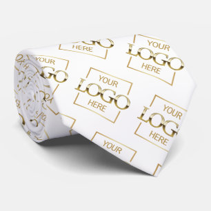 Modern Company Custom Logo Pattern Professional Neck Tie