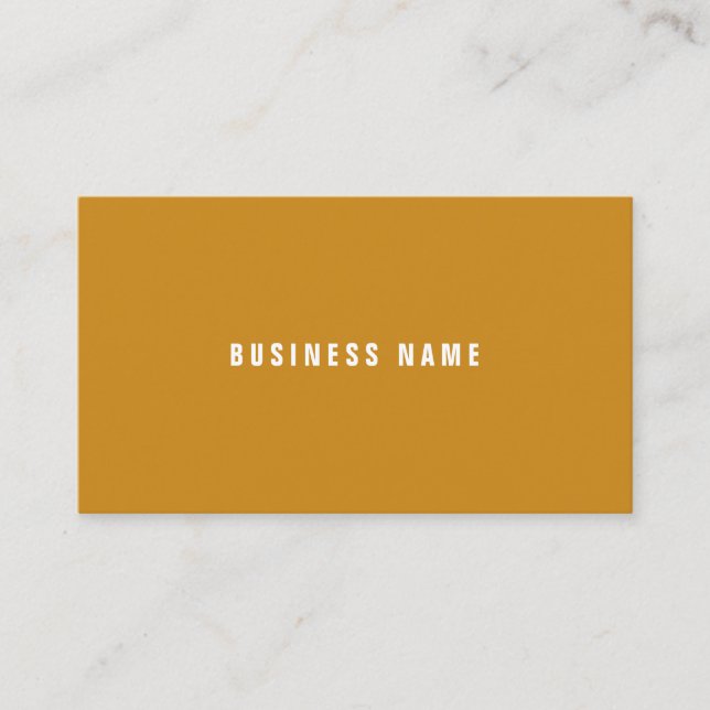 Modern Company Firm Elegant Minimalist Template Business Card (Front)