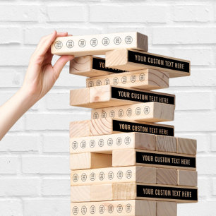 Modern Company Logo Topple Tower