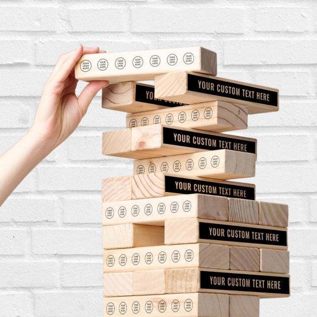 Modern Company Logo Topple Tower (Creator Uploaded)