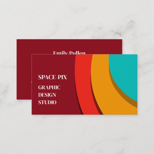 Modern Concept Graphic Designer Business Card