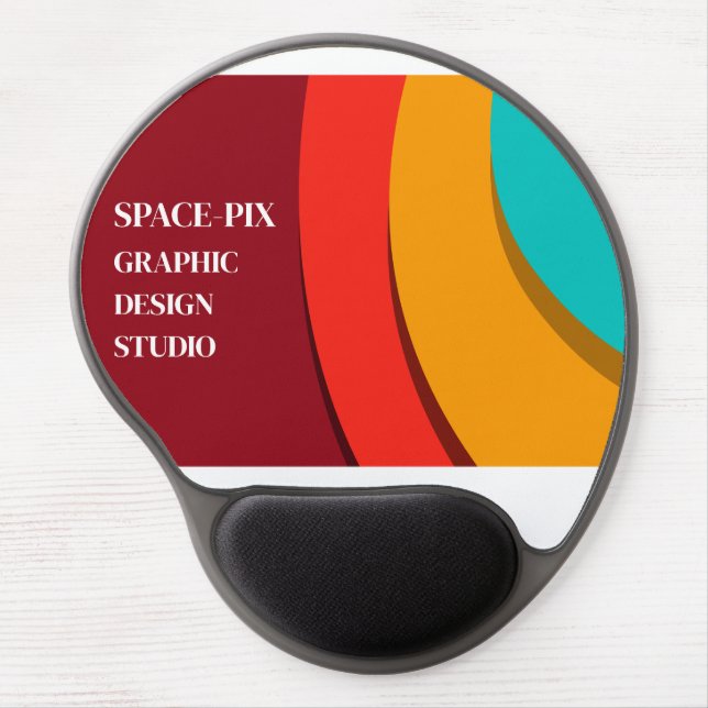 Modern Concept, Graphic Designer Gel Mouse Pad (Front)