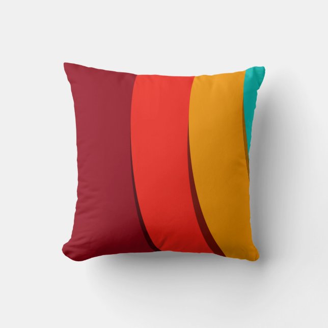 Modern concept template art throw pillow (Front)
