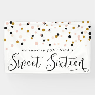Sweet 16 Banner Template