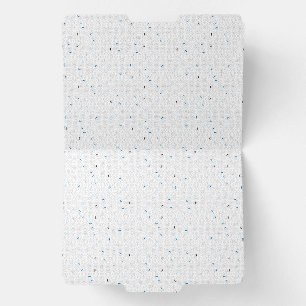 Modern Confetti Pattern Tote Bag File Folder