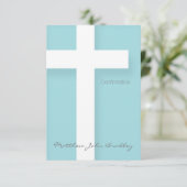Modern Confirmation Invitation Choose your Color 2 (Standing Front)