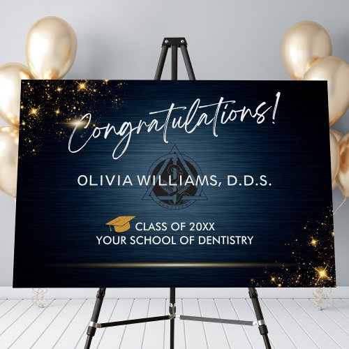 Modern Congratulations Dental Graduate DDS DMD Foam Board