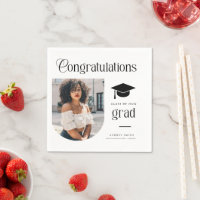 Modern Congratulations Grad Photo Graduation Arch