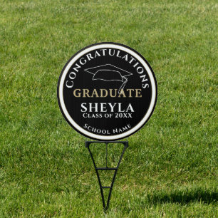 Modern Congratulations Graduate Photo Graduation Sign