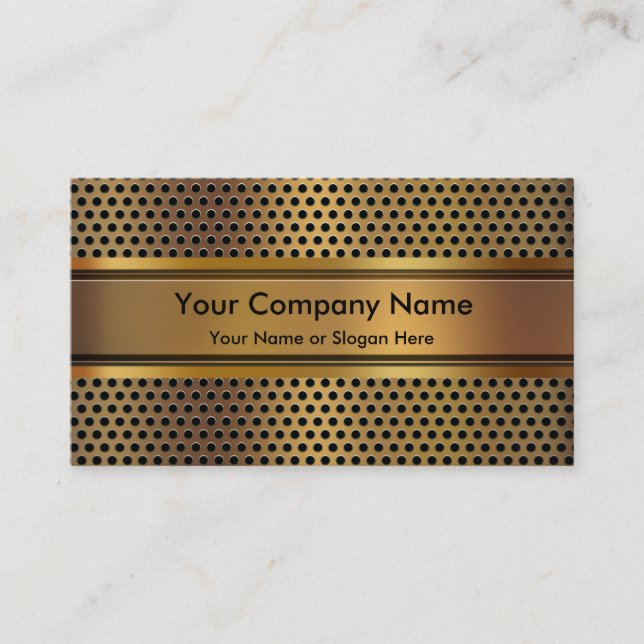 Modern Construction Business Cards (Front)