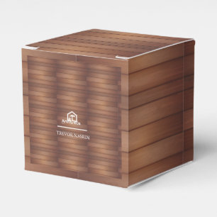 Modern Construction Handyman Carpenter Tools Wood Favor Boxes