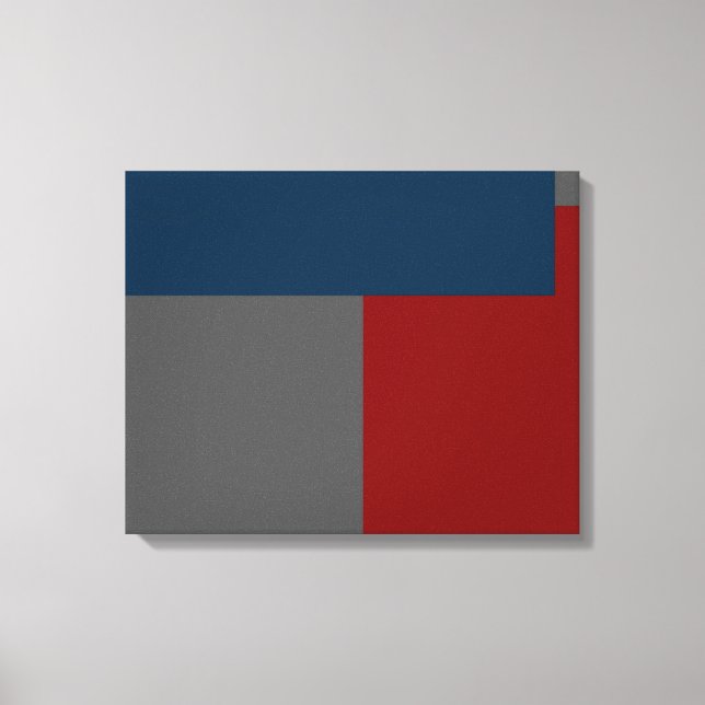 Modern Contemporary Abstract Canvas Print (Front)