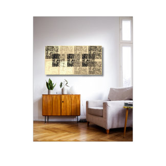 Modern Contemporary Art Stretched Canvas Print