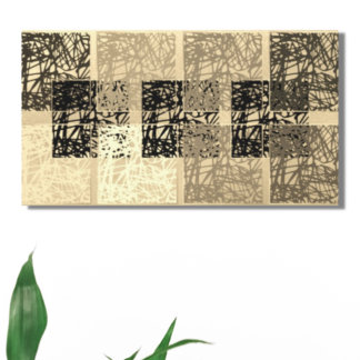 Modern Contemporary Art Stretched Canvas Print