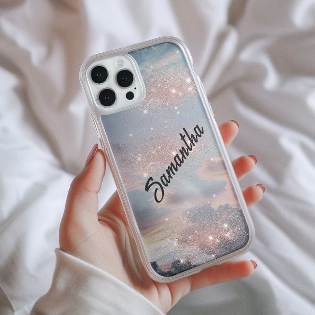 Modern Contemporary Artistic Celestial Case-Mate i Case-Mate iPhone Case (Creator Uploaded)