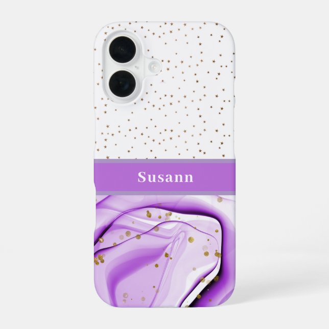 Modern Contemporary Artistic Celestial Iphone Case (Back)