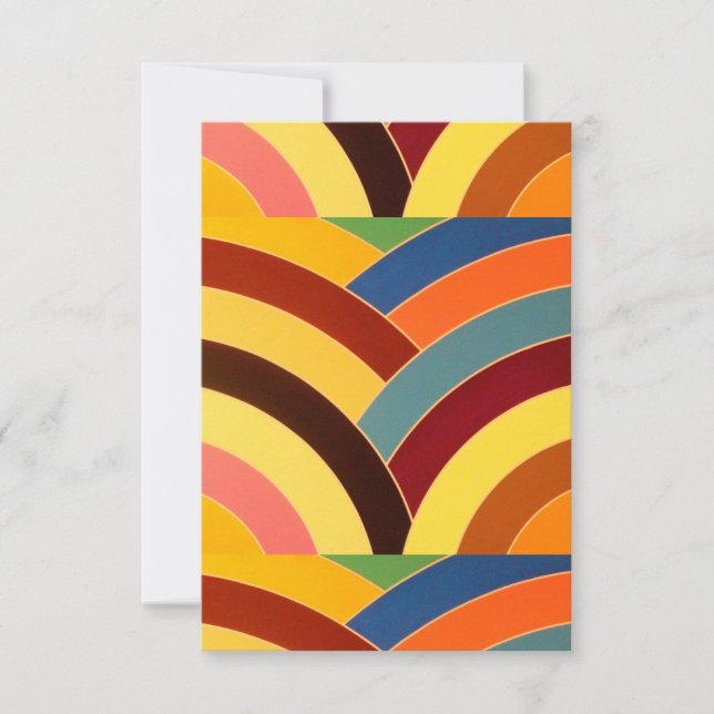 modern contemporary curved chevrons (Front)