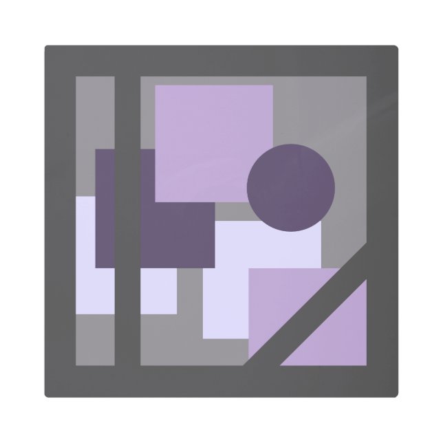 Modern contemporary geometric art (Front)