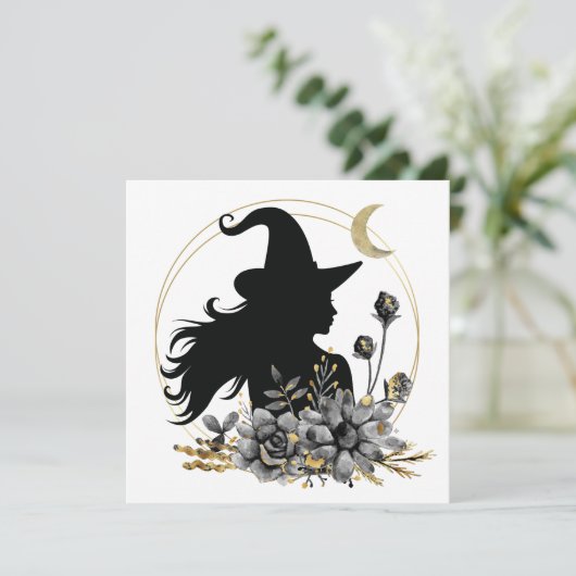 Modern contemporary Halloween witch (Standing Front)